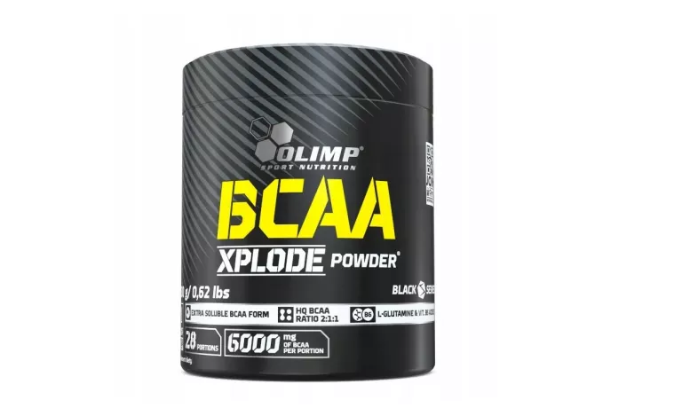 OLIMP BCAA XPLODE 280G AMINOKWASY AMINO LEUCYNA EAA GLUTAMINA