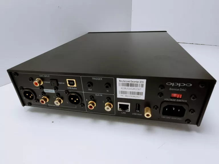 PRZETWORNIK CYFROWO-ANALOGOWY OPPO SONICA DAC-3 KOMPLET