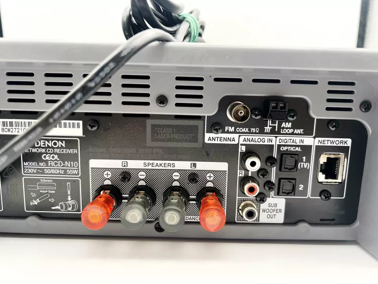 DENON CEOL RCD-N9 – AMPLITUNER STEREO 2.1 Z CD / WI-FI / BLUETOOTH + PILOT