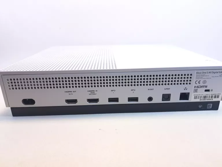 KONSOLA MICROSOFT XBOX ONE S 500GB ( 1681 ) + 2PAD +KABEL ZSILAJĄCY