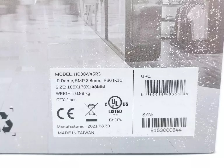 KAMERA HONEYWELL HC30W45R3 5MP IP WDR IR