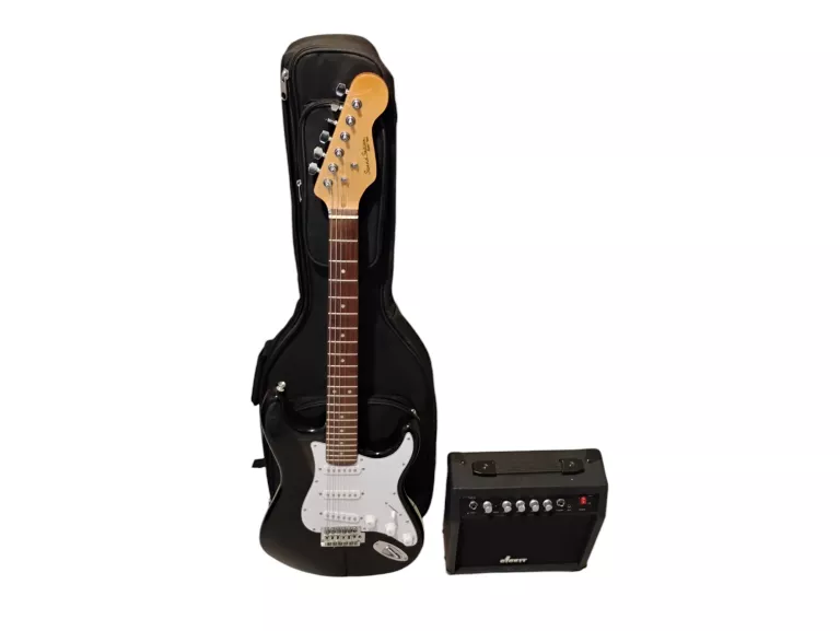 GITARA ELEKTRYCZNA SOUNDSTATION RIDER-STD + WZMACNIACZ MAX MUSIC GIGKIT