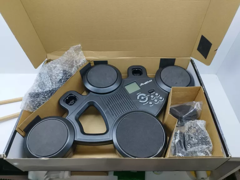 perkusja-elektroniczna-sheffield-e-drum-set-statyw-stojak-paleczki-stan-11323-2