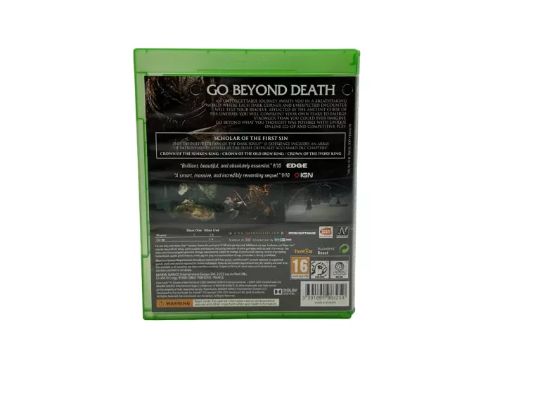 GRA NA XBOX ONE DARK SOULS II SCHOLAR OF THE FIRST SIN