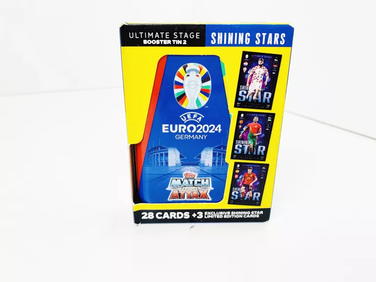 UEFA EURO 2024 MATCH ATTAX - BOOSTER TIN - MINI PUSZKA NR 2 - SHINING STAR