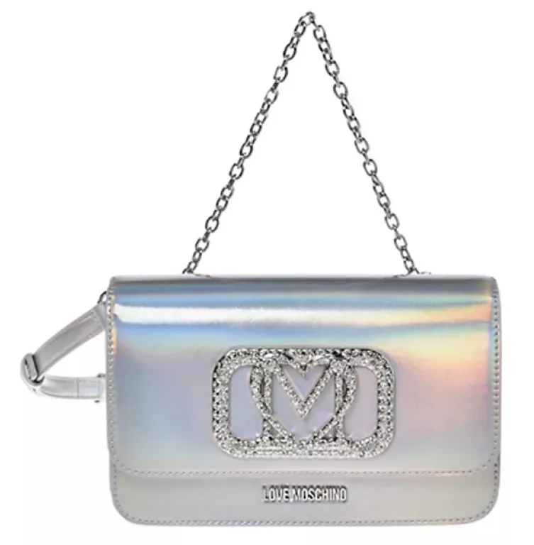 TOREBKA SREBRNA LOVE MOSCHINO JC4046PP1HLQ0902