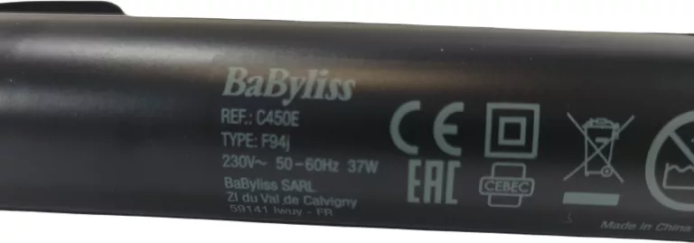 LOKÓWKA TRADYCYJNA BABYLISS C450E PIĘKNE LOKI BABYLISS C450E PUDEŁKO