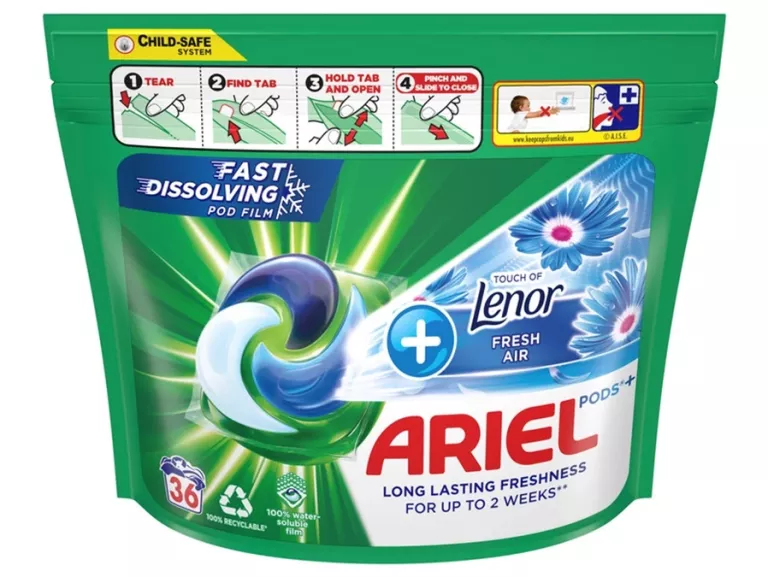 KAPSUŁKI DO PRANIA ARIEL TOUCH F LENOR FRESH AIR 36SZT.