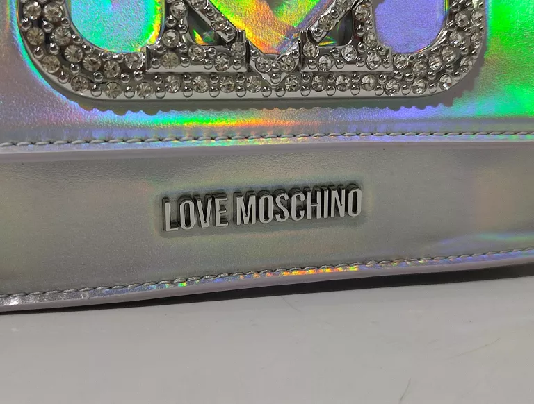 TOREBKA SREBRNA LOVE MOSCHINO JC4046PP1HLQ0902