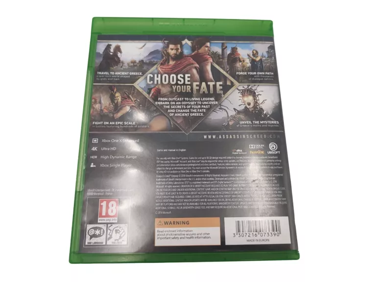 ASSASSIN'S CREED ODYSSEY XBOX ONE ENG