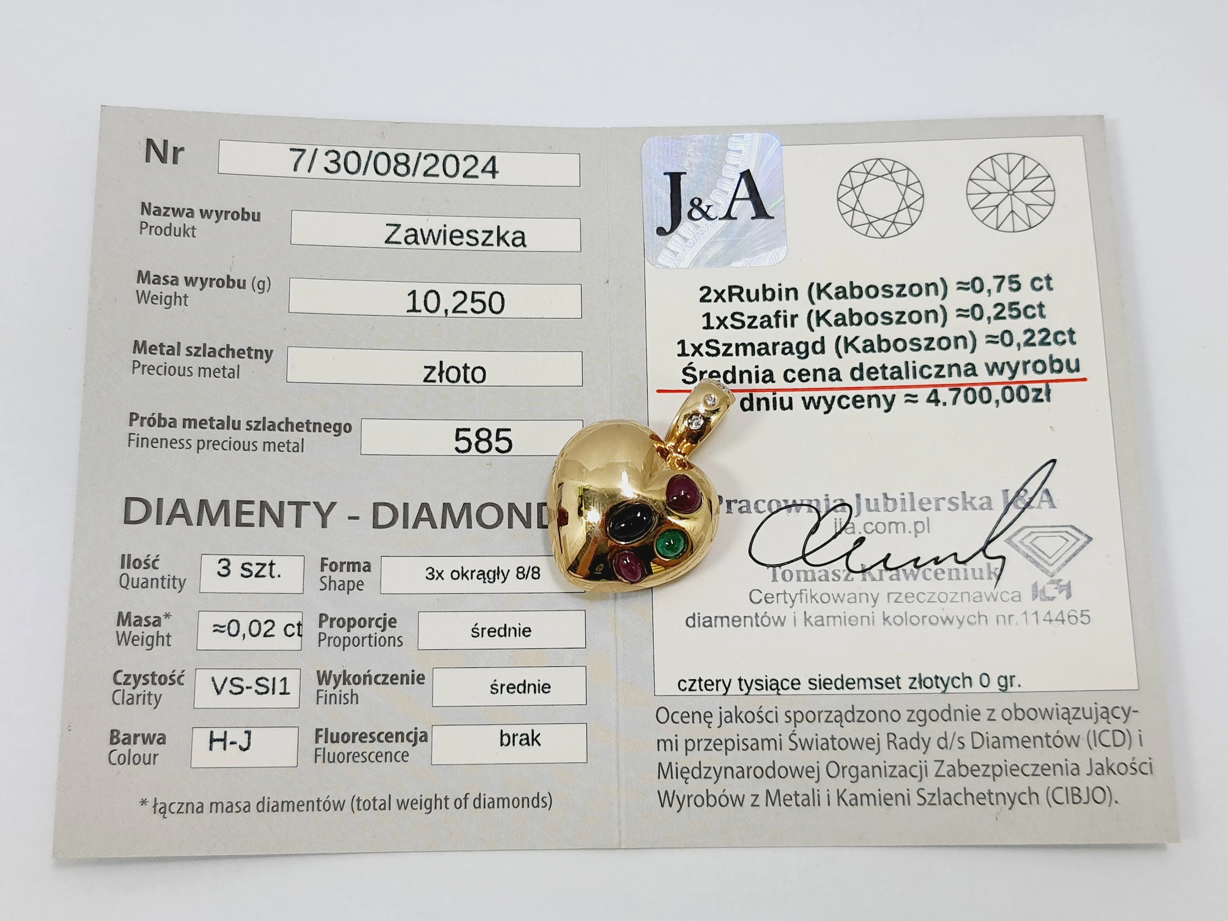 zlota-zawieszka-z-kamieniami-szlachetnymi-1025g-585-certyfikat-serce-motyw-129129-8