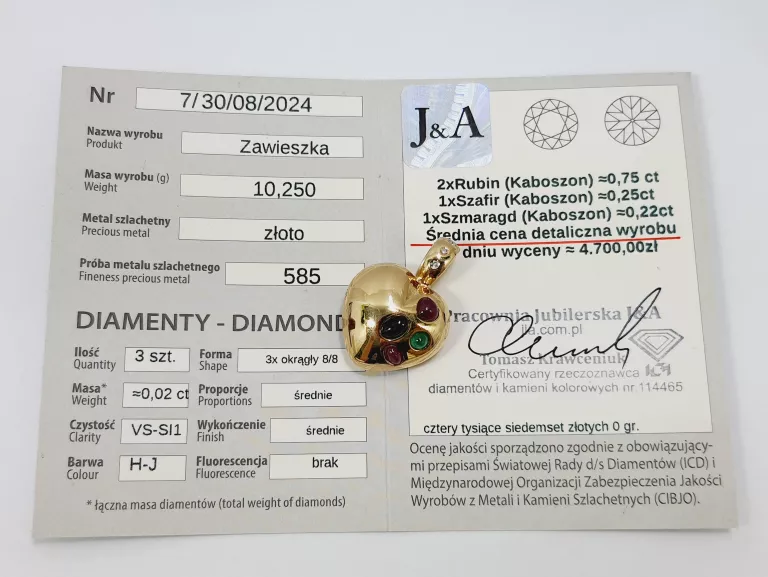 zlota-zawieszka-z-kamieniami-szlachetnymi-1025g-585-certyfikat-serce-motyw-129129-8