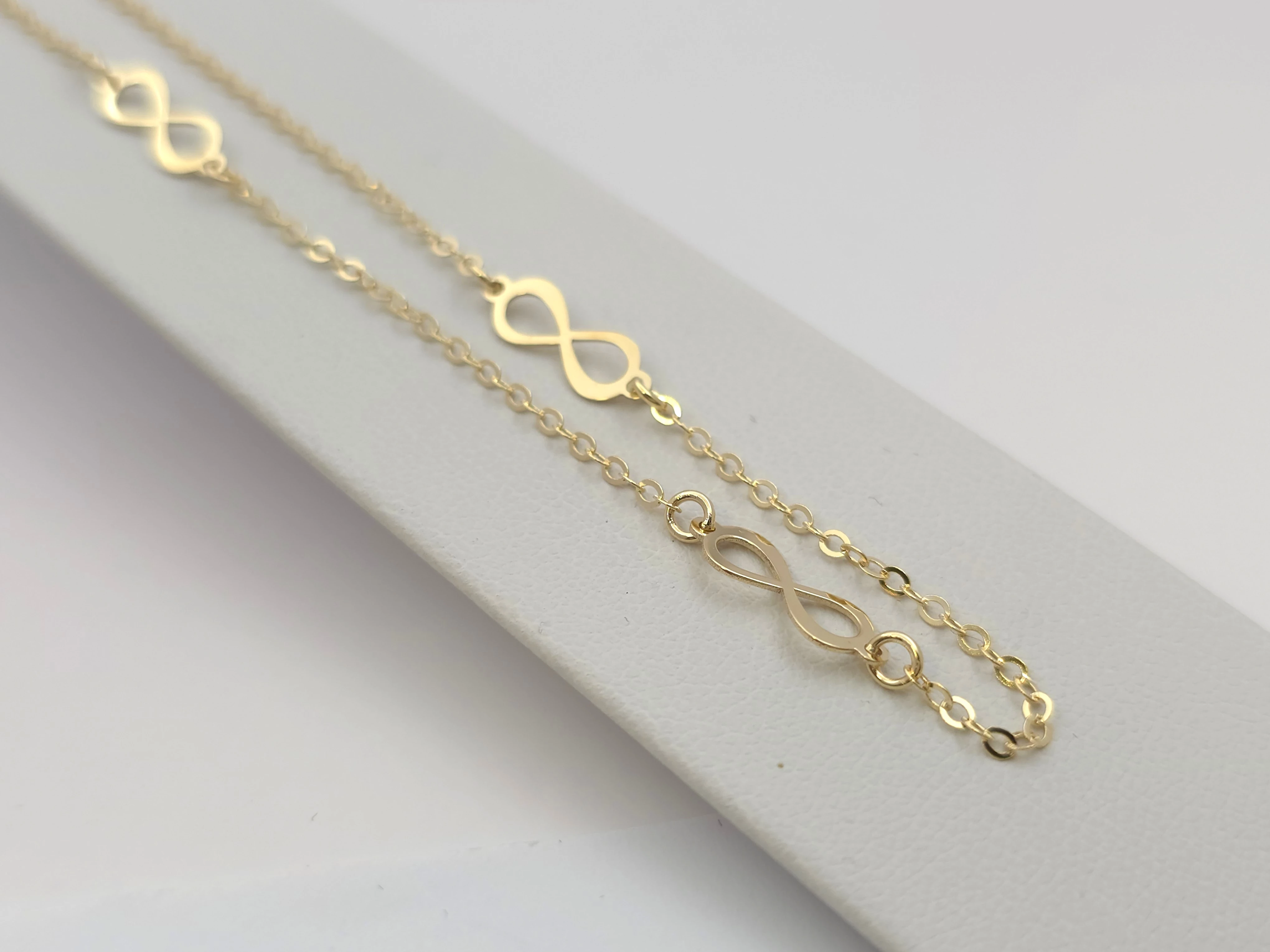 zloty-lancuszek-splot-rolo-znaki-nieskonczonosci-585-14k-44cm-210g-stan-11323-2