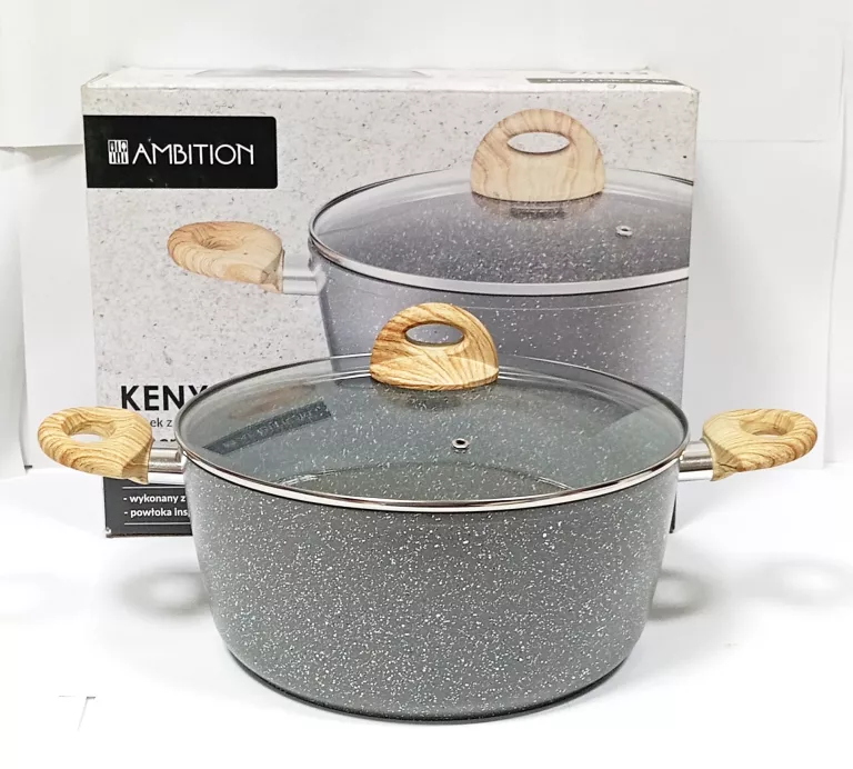 GARNEK Z POKRYWKĄ AMBITION KENYA 5,6L 28 CM