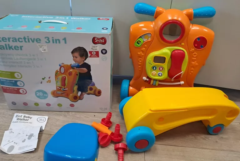 chodzik-interaktywny-3w1-smiki-komplet-jak-nowy-mostowa-6-augustow