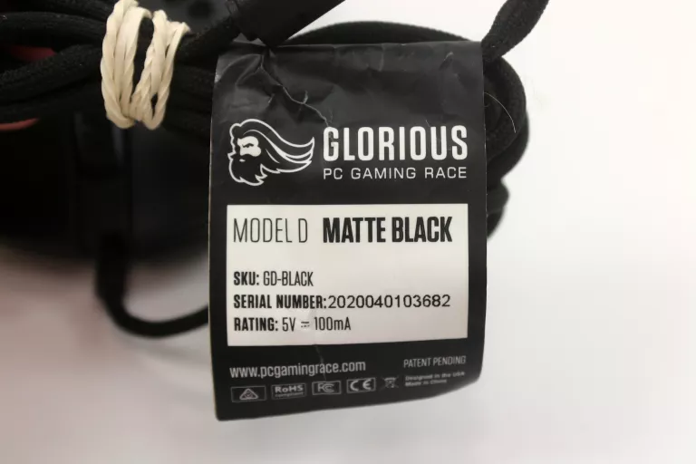 MYSZKA PRZEWODOWA GLORIOUS MODEL D