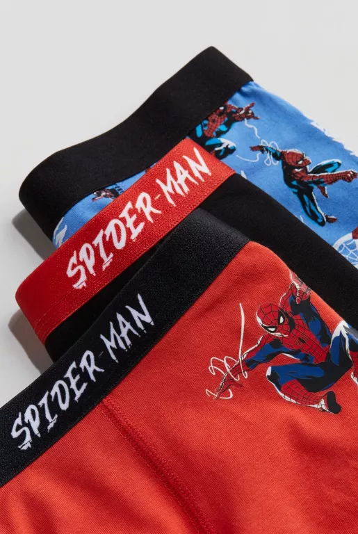 5 PAK BOKSEREK DZIECIĘCYCH H&M SPIDER-MAN ROZM.134/140