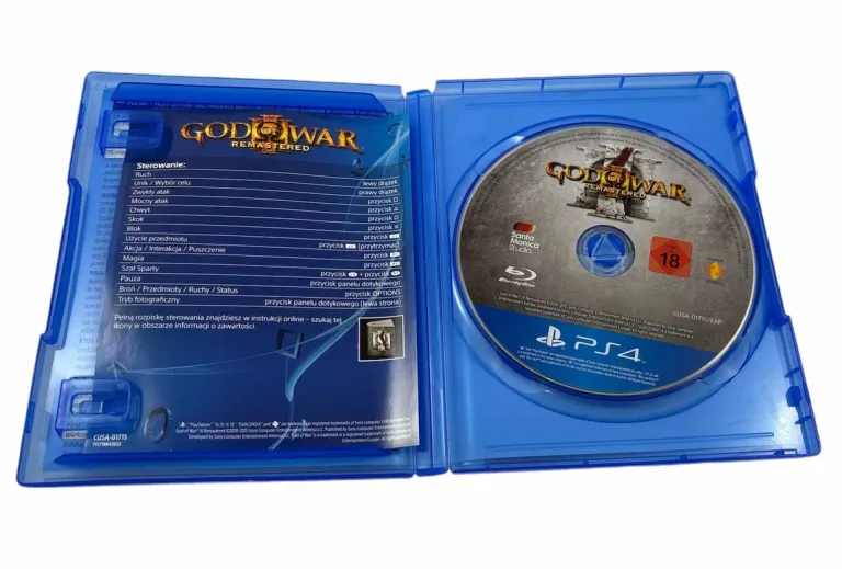 PS4 GOD OF WAR REMASTERED