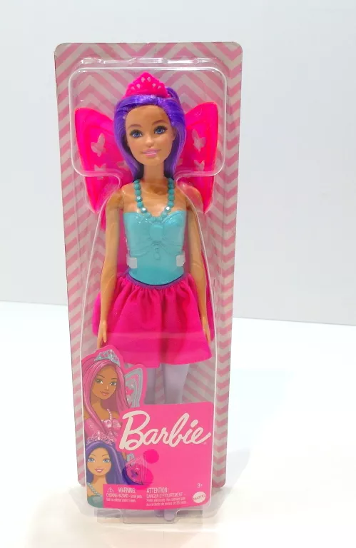 BARBIE LALKA WRÓŻKA DREAMTOPIA GXD59 FIOLETOWE WŁOSY