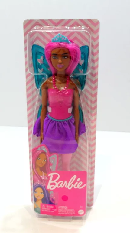 BARBIE LALKA WRÓŻKA DREAMTOPIA GXD60 FIOLETOWE WŁOSY