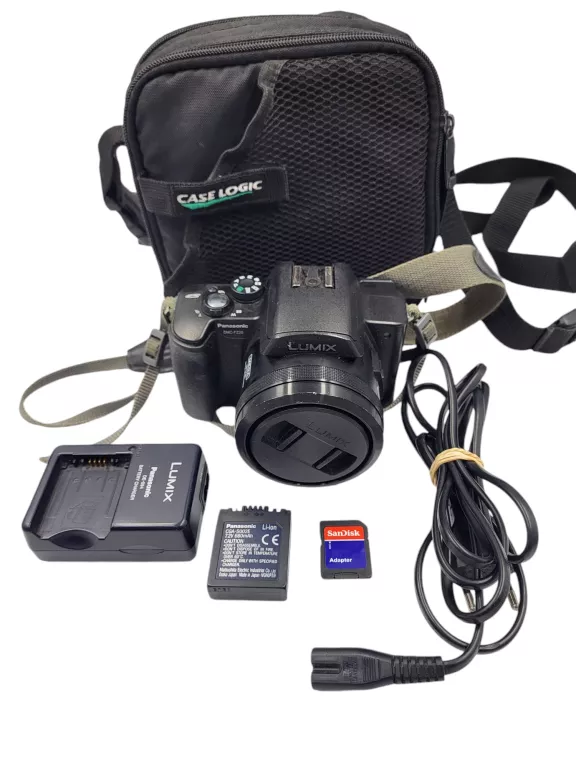 APARAT PANASONIC DMC-FZ20 LUMIX Z ŁADOWARKĄ TORBA