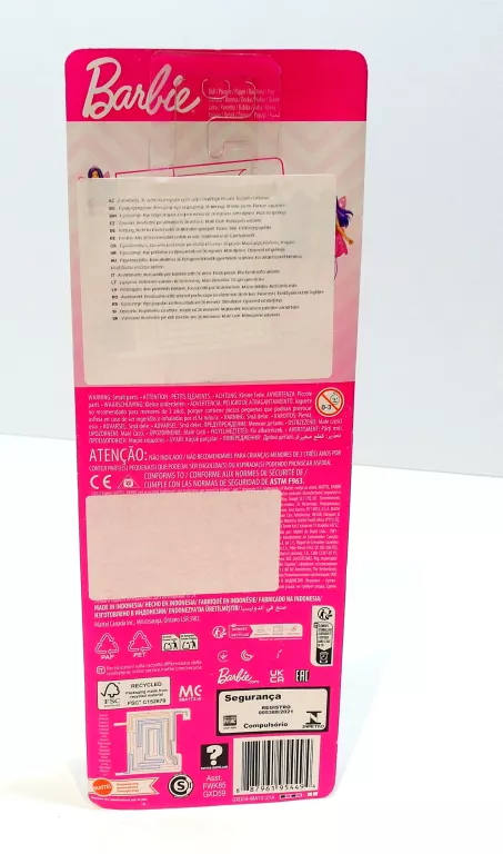 BARBIE LALKA WRÓŻKA DREAMTOPIA GXD59 FIOLETOWE WŁOSY