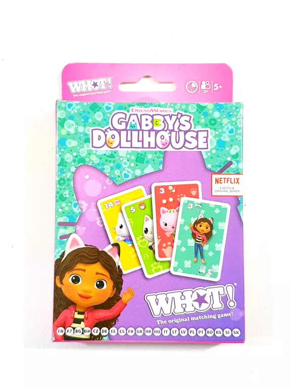 GRA KARCIANA WHOT!  GABBYS DOLLHOUSE