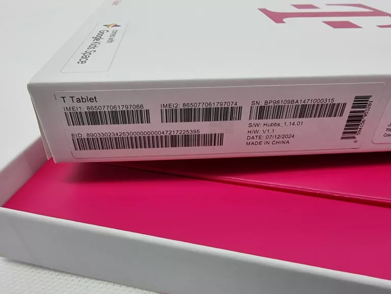 T-MOBILE T TABLET 10,36" 6 GB 128 GB CZARNY