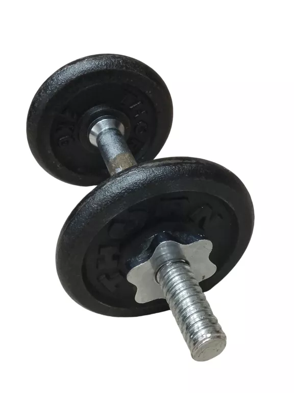 HANTEL Z OBCIĄŻENIEM 4KG
