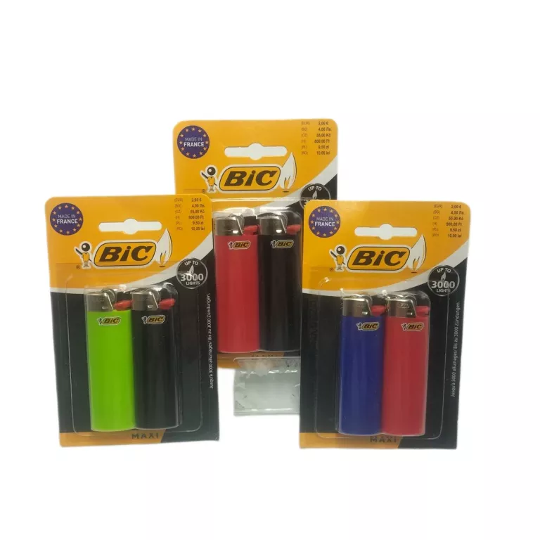ZAPALNICZKA 2-PAK BIC SLIM