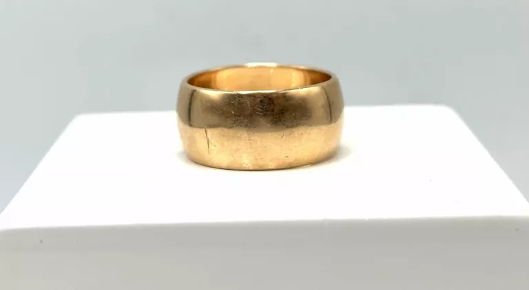 KLASYCZNA SZEROKA ZŁOTA OBRĄCZKA 585 7,92G