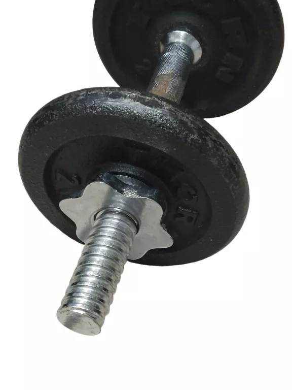 HANTEL Z OBCIĄŻENIEM 4KG