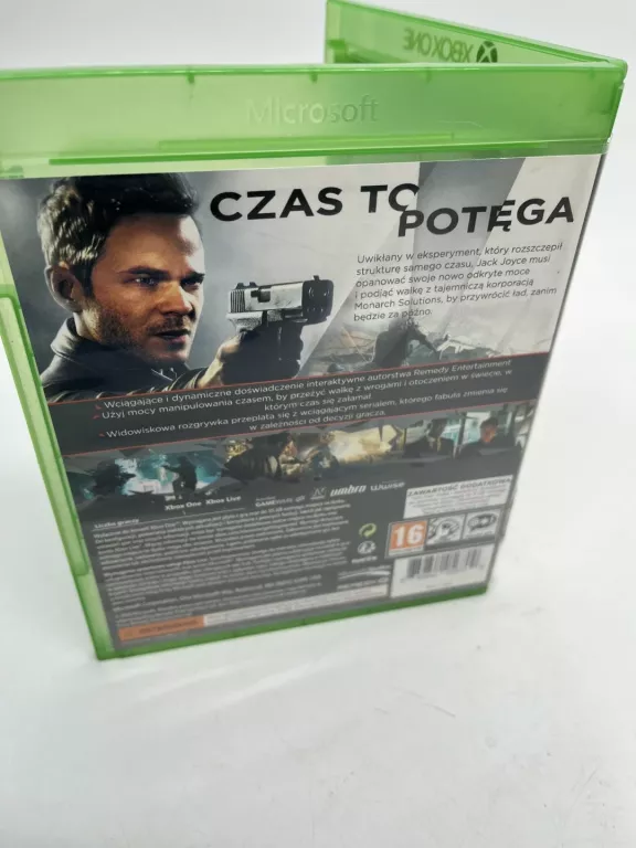GRA XBOX ONE QUANTUM BREAK