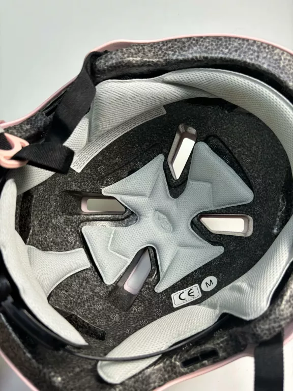 KASK ROWEROWY RÓŻOWY ROZMIAR M