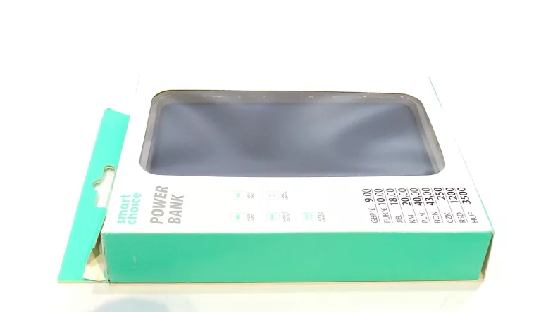 POWERBANK SMART CHOICE 10000MAH CZARNY