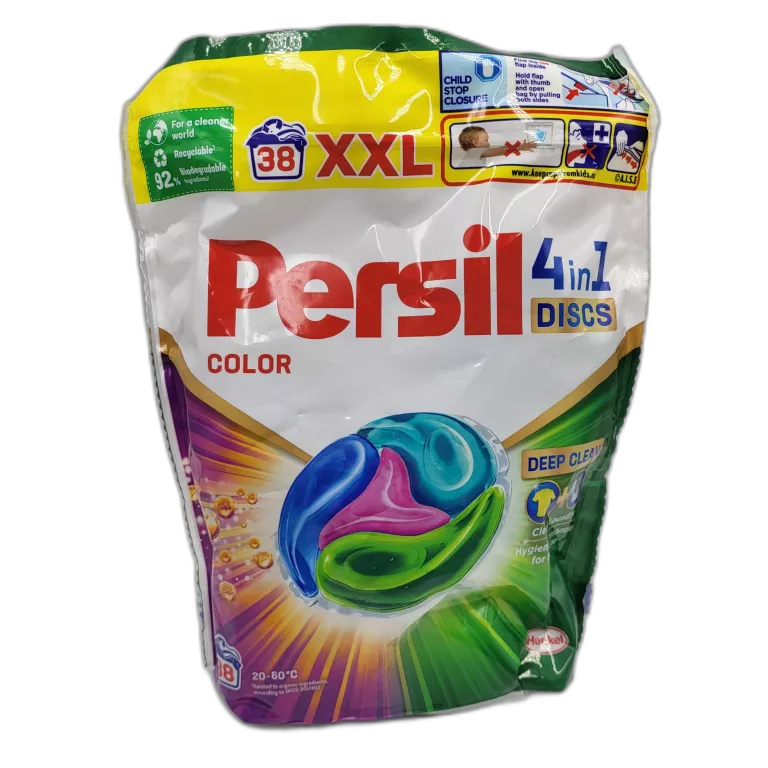 PERSIL DISCS 4 IN 1 LAVENDER COLOR KAPSUŁKI DO PRANIA 38 SZT