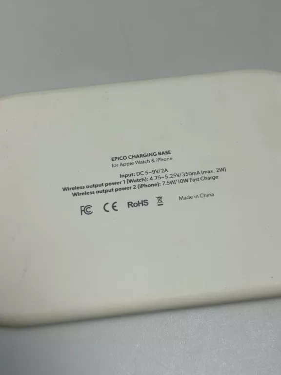 EPICO CHARGING BASE 2IN1 - ŁADOWARKA BEZPRZEWODOWA