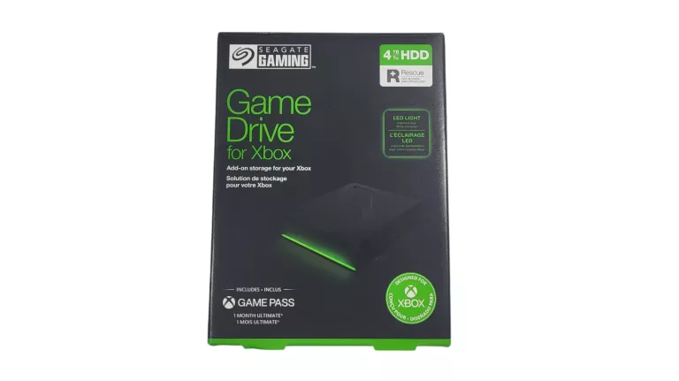 SEAGATE GAME DRIVE FOR XBOX 4TB HDD USB 3.2