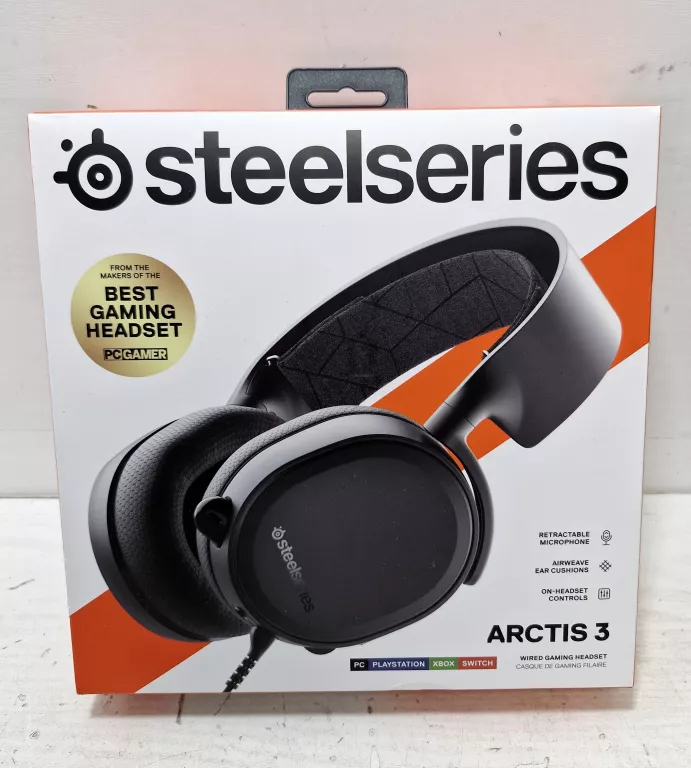 SŁUCHAWKI STEELSERIES ARCTIS 3