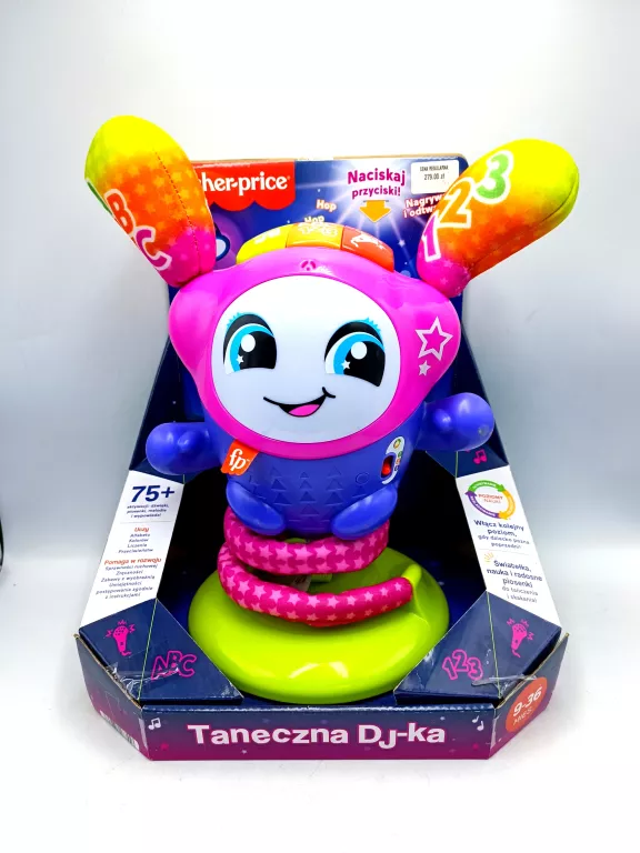 FISHER PRICE INTERAKTYWNA TANECZNA DJ-KA HRD21