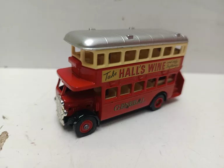 10 AUTKO DG15007, AEC REGENT DOUBLE DECK BUS, GENERAL, HALL’S WINE SHOWCAS