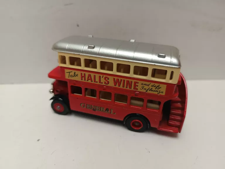 10 AUTKO DG15007, AEC REGENT DOUBLE DECK BUS, GENERAL, HALL’S WINE SHOWCAS