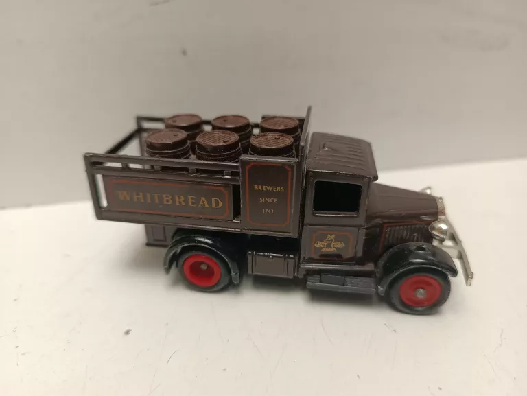 2 AUTKO BOXED MODEL TRUCK  WHITBREAD BREWERS