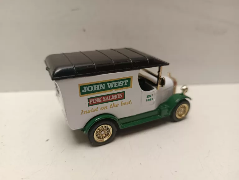 6 AUTKO OXFORD DIECAST BULL106G BULLNOSE MORRIS VAN - 'JOHN WEST'