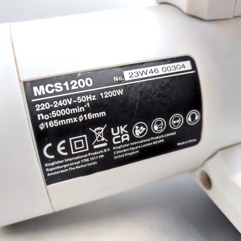 PILARKA MACALLISTER MCS1200 SOLO