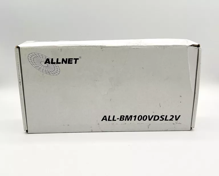 ALLNET MODEM ROUTER DSL-MODEM 4 PORT SWITCH INTEGRIERT VERKABELT