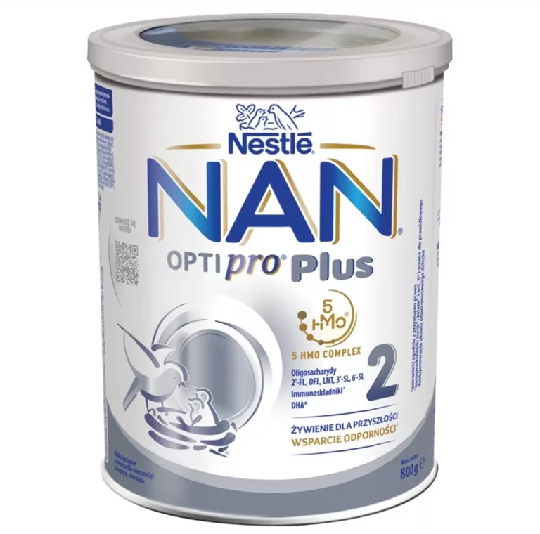 MLEKO MODYFIKOWANE NESTLE NAN OPTIPRO PLUS 2 800 G HMO 5