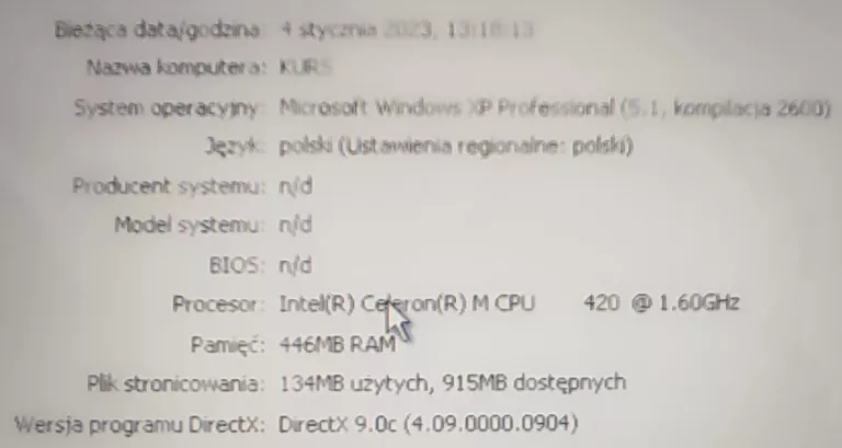 LAPTOP SIEMENS AMILO PRO