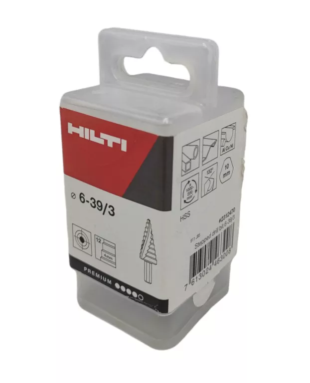 WIERTŁO STOPNIOWE HILTI HSS 6-39/3