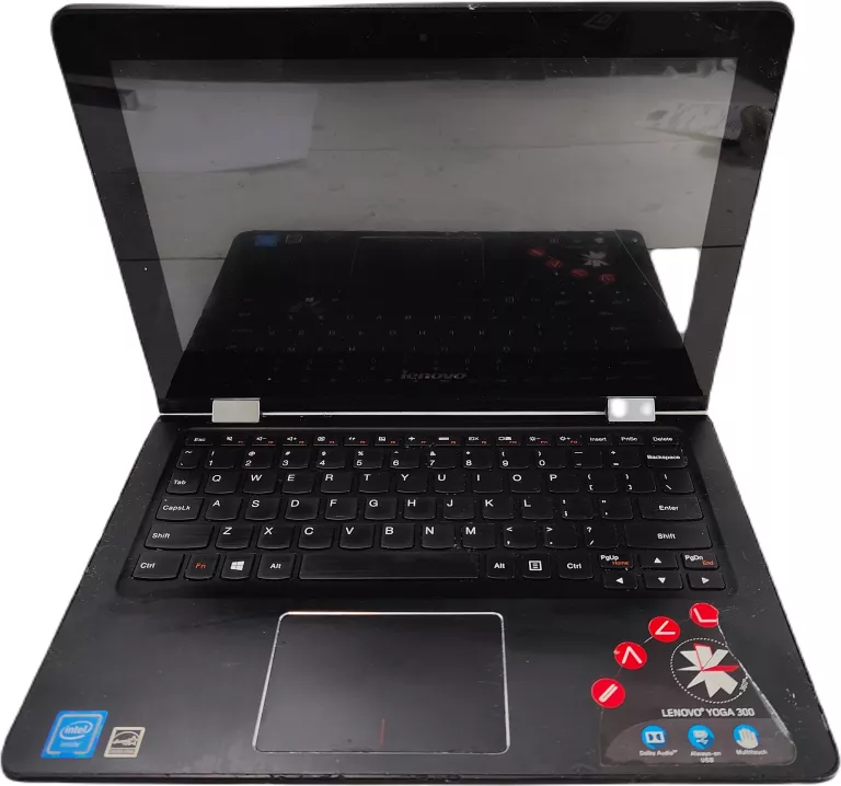 LAPTOP LENOVO YOGA 300-11IBR 2W1 N3060 11,6' 4GB 120SSD ZASILACZ